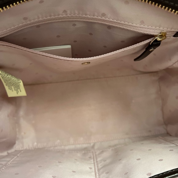 Kate Spade Black/Pink Snakeskin Tote *NEW* - Picture 2 of 5